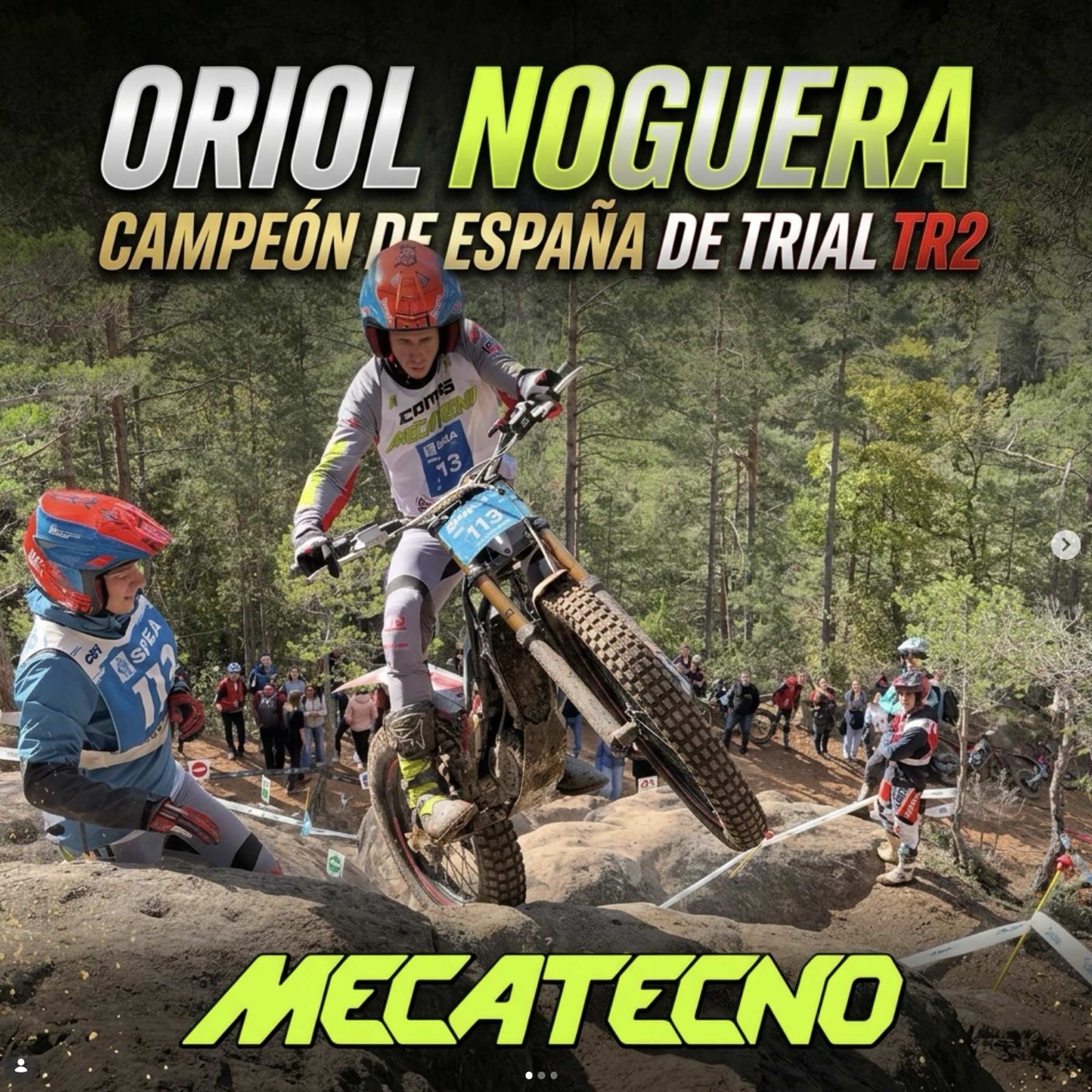 Oriol Noguera gewinnt die spanische Trial Meisterschaft