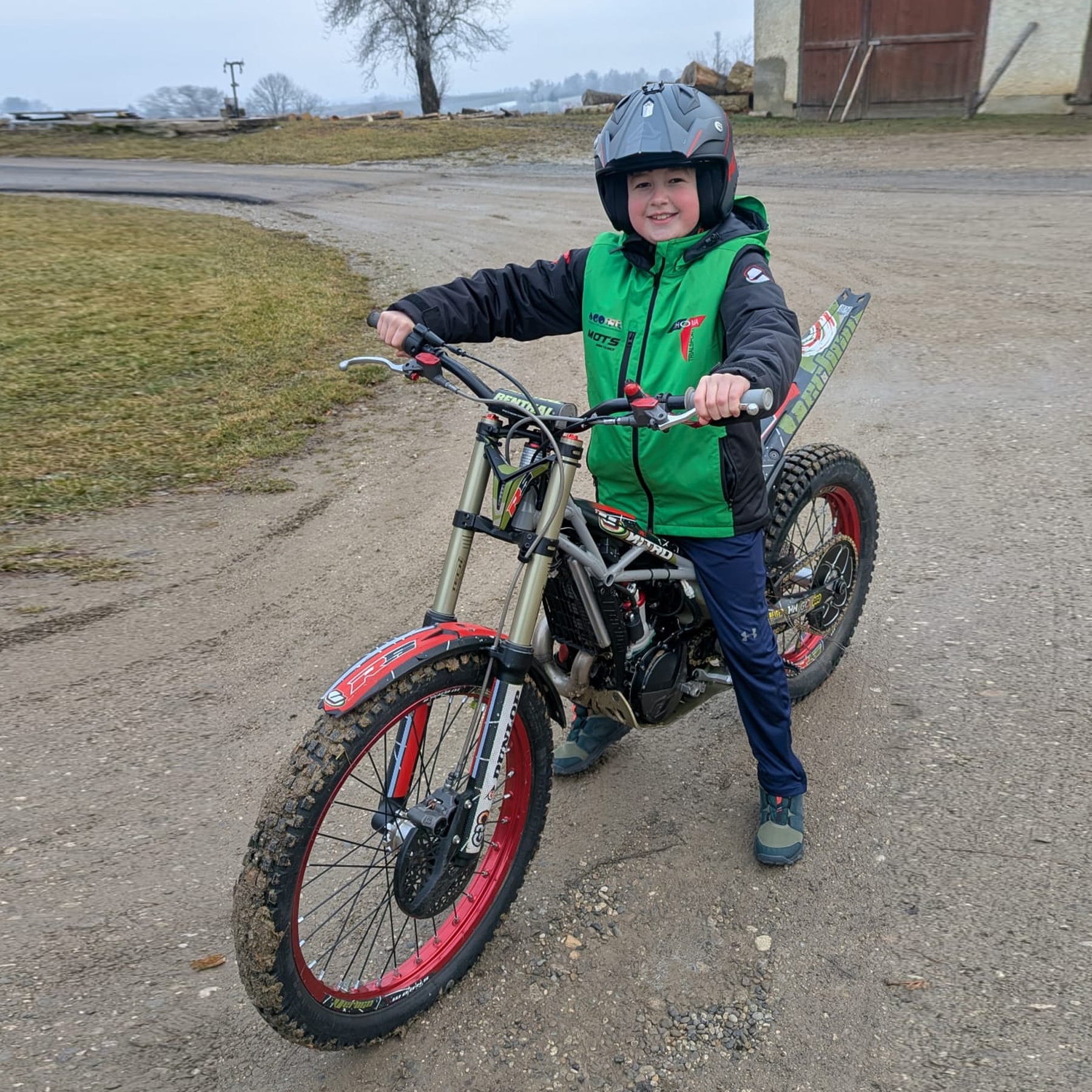 Toni Loibl vom MSC Röhrnbac im Team